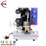 Máquina de codificación de fecha de cinta semiautomática
