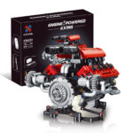 Motor Ferrari F154 V8 de bloques K96203 – 660 piezas, luces y app