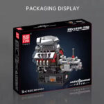 Motor American Muscle Car V8 con transmisión Mould King 10225 – 855 piezas