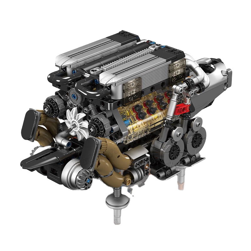 Motor BGT W16 motorizado Mould King 10131 – 952 piezas