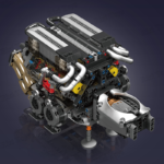 Motor BGT W16 motorizado Mould King 10131 – 952 piezas