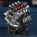 Motor VTEC funcional de bloques Mould King 10234 – 772 piezas